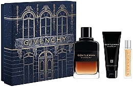 Givenchy Gentleman Reserve Privee - Набор (edp/100 + sh/gel/75ml + edp/mini/12,5ml)  — фото N1