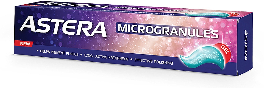 Зубная паста с микрогранулами - Astera Active Microgranules — фото N1