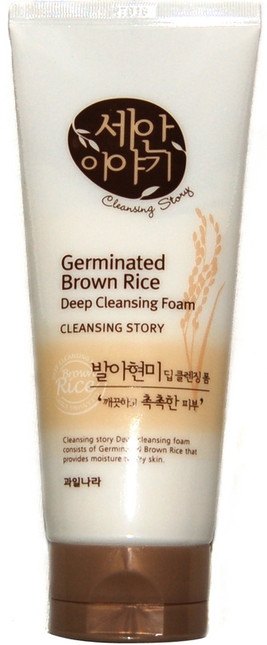 Пінка для вмивання "Бурий рис" - Welcos Cleansing Story Foam Cleansing Germinated Brown Rice