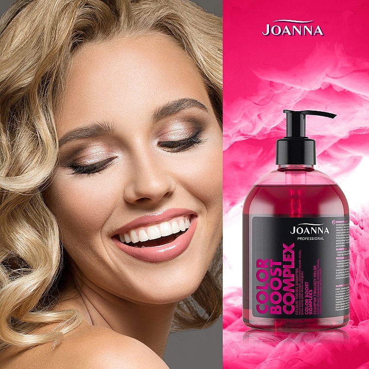 Шампунь для тонирования цвета - Joanna Professional Color Boost Complex Shampoo Toning Color — фото N4
