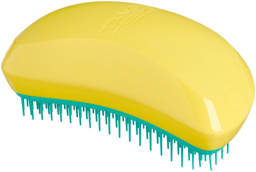 Расческа для волос - Tangle Teezer Salon Elite Yellow & Green — фото N1