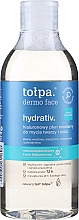 Міцелярний лосьйон для очищення шкіри обличчя  - Tolpa Dermo Face Hydrativ Face And Eye Micellar Fluid — фото N3