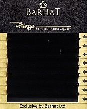 Накладные ресницы B 0,07 мм (12 мм), 8 линий - Barhat Lashes — фото N1