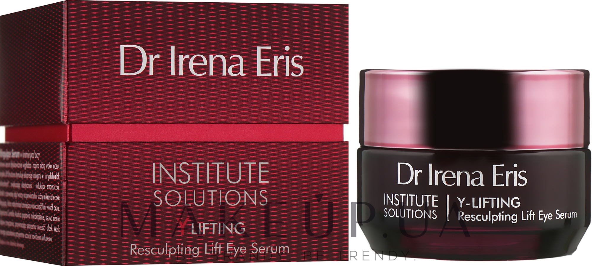 Відновлювальна сироватка для шкіри навколо очей - Dr. Irena Eris Y-Lifting Institute Solutions Resculpting Eye Serum — фото 15ml
