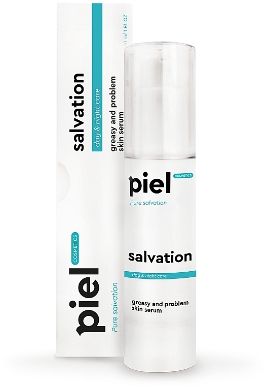 Еліксир-сиворотка для проблемної шкіри - Piel cosmetics Pure Salvation — фото N1