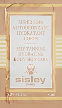 Духи, Парфюмерия, косметика Увлажняющий крем-автозагар для тела - Sisley Self Tanning Hydrating Body Skin Care (пробник)