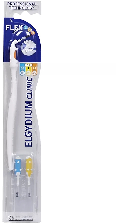 Щетка межзубная - Elgydium Interdental Flex ISO 1,2,3 — фото N1