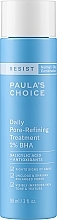 Парфумерія, косметика Тоник для сужения и очистки пор - Paula's Choice Resist Daily Pore-Refining Treatment 2% BHA