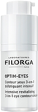 Средство для контура глаз от кругов, мешков и морщин - Filorga Optim-Eyes 3-in-1 Eye Contour Cream — фото N2