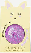 Бомбочка для ванны - Inuwet Bath Bomb Glitter Bubble Gum — фото N1