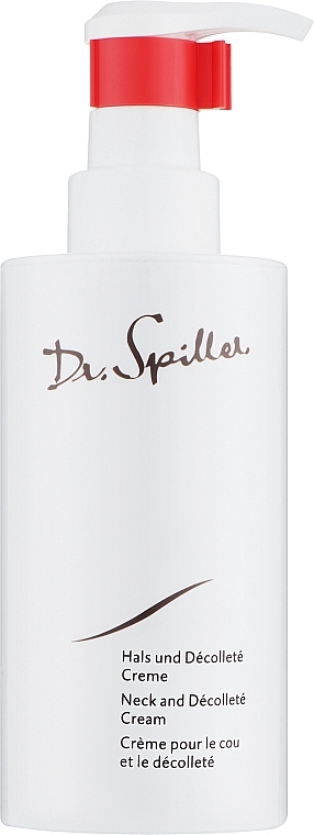 Крем для кожи шеи и декольте - Dr. Spiller Breast and Decollete Lift Cream — фото N3