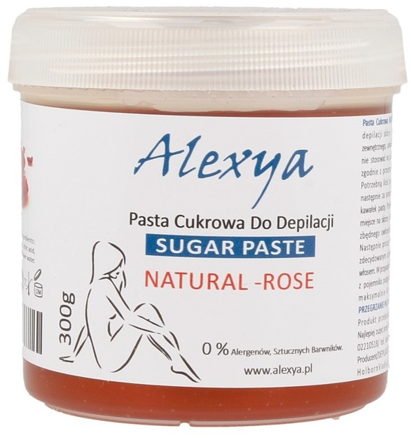 Паста для шугарінгу "Троянда" - Alexya Sugar Paste Natural Rose — фото N1