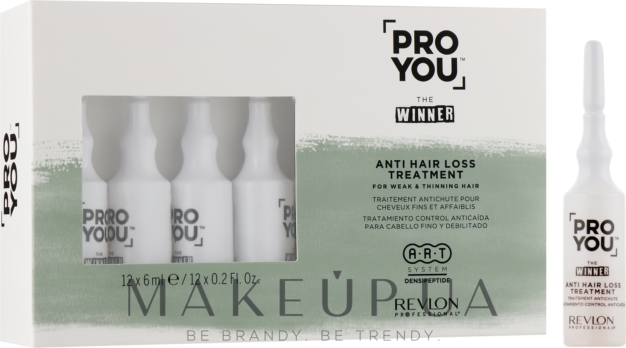 Ампулы для волос - Revlon Professional Pro You The Winner Anti-Hair Loss Treatment — фото 12x6ml
