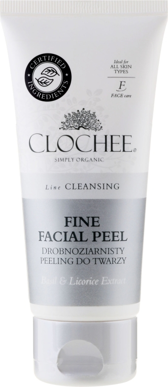 Дрібнозернистий скраб для обличчя - Clochee Cleansing Fine Facial Peel — фото N1