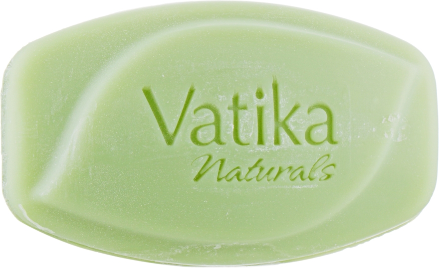 Питательное мыло с нимом - Dabur Vatika DermoViva Neem Antibacterial Soap — фото N2