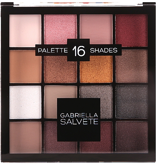 Палетка тіней для повік - Gabriella Salvete Palette 16 Shades II — фото N1