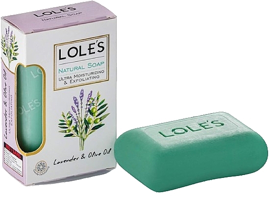 Мыло - Lole`s Natural Soap Lavender And Olive Oil Soap — фото N1