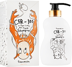 Шампунь для волос - Elizavecca CER-100 Collagen Coating Hair Muscle Shampoo — фото N2
