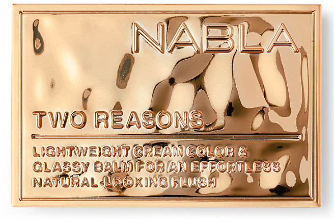 Кремовый бальзам для щек и губ - Nabla Two Reasons — фото N1