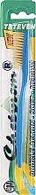 Духи, Парфюмерия, косметика Зубная щетка с натуральной щетиной №52 - Chetprom Double Action Soft Medium