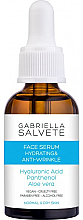 Парфумерія, косметика Зволожувальна сироватка для обличчя проти зморщок - Gabriella Salvete Face Serum Hydrating & Anti-Wrinkle