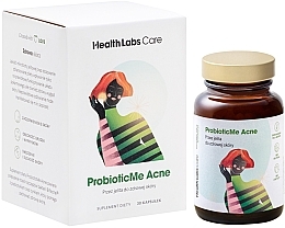 Пищевая добавка "Пробиотик с цинком" - Health Labs Care Probiotic Me Acne — фото N1