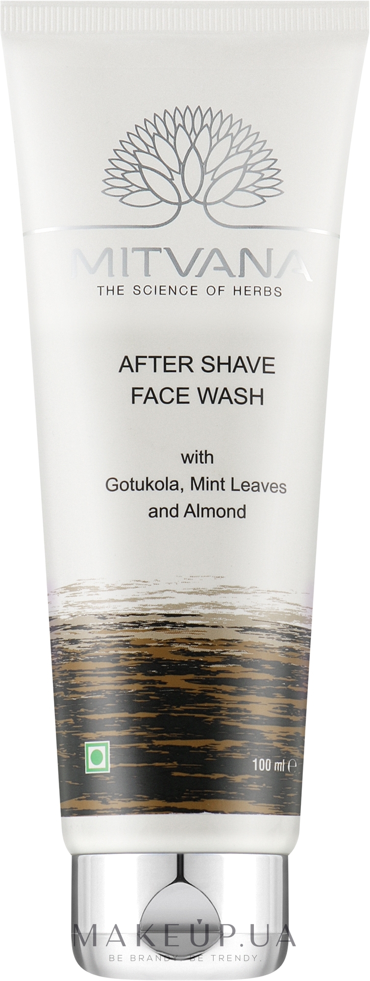 Лосьйон для обличчя після гоління з м'ятою та мигдалем - Mitvana After Shave Face Wash — фото 100ml