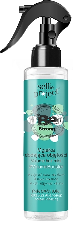 Спрей для надання об'єму волоссю - Selfie Project Be Strong Volume Booster — фото N1