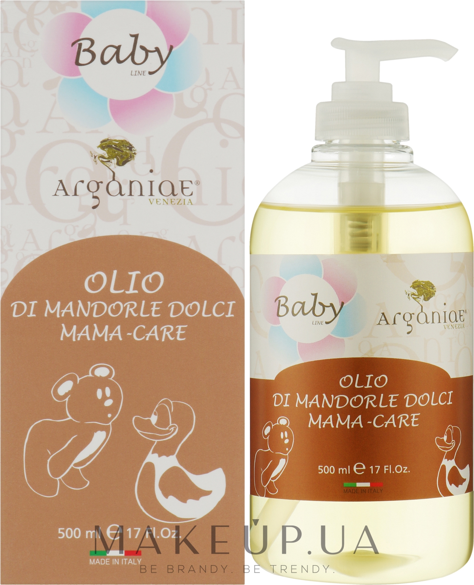 Аргановое масло для беременных - Arganiae Sweet Almond Oil — фото 500ml