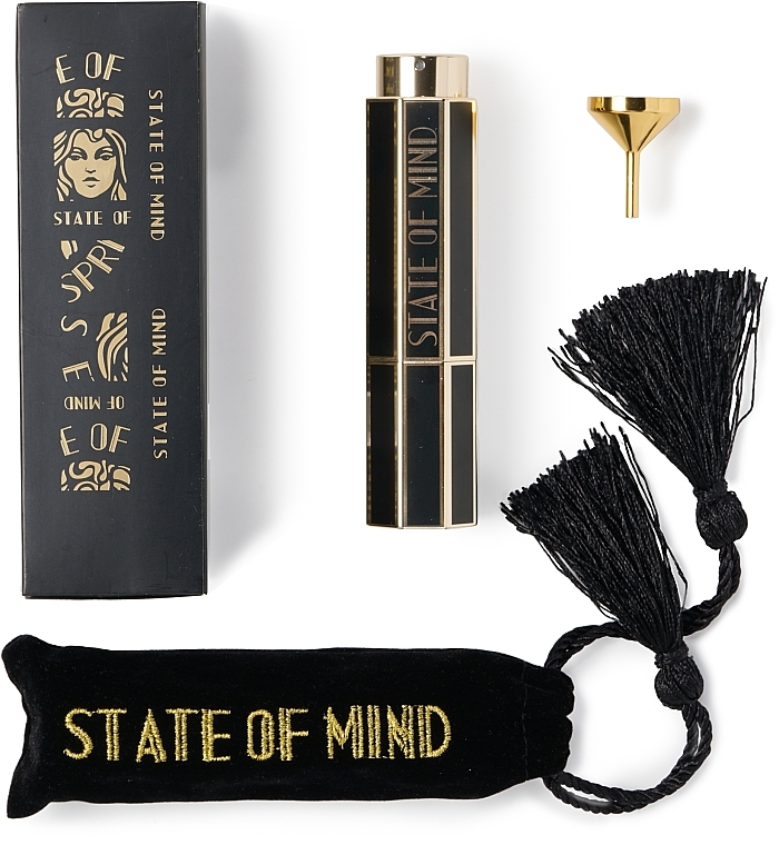 State Of Mind Voluptuous Seduction Purse Spray - Дорожный набор (edp/20 ml + case/1 pcs + funnel/1 pcs) — фото N2