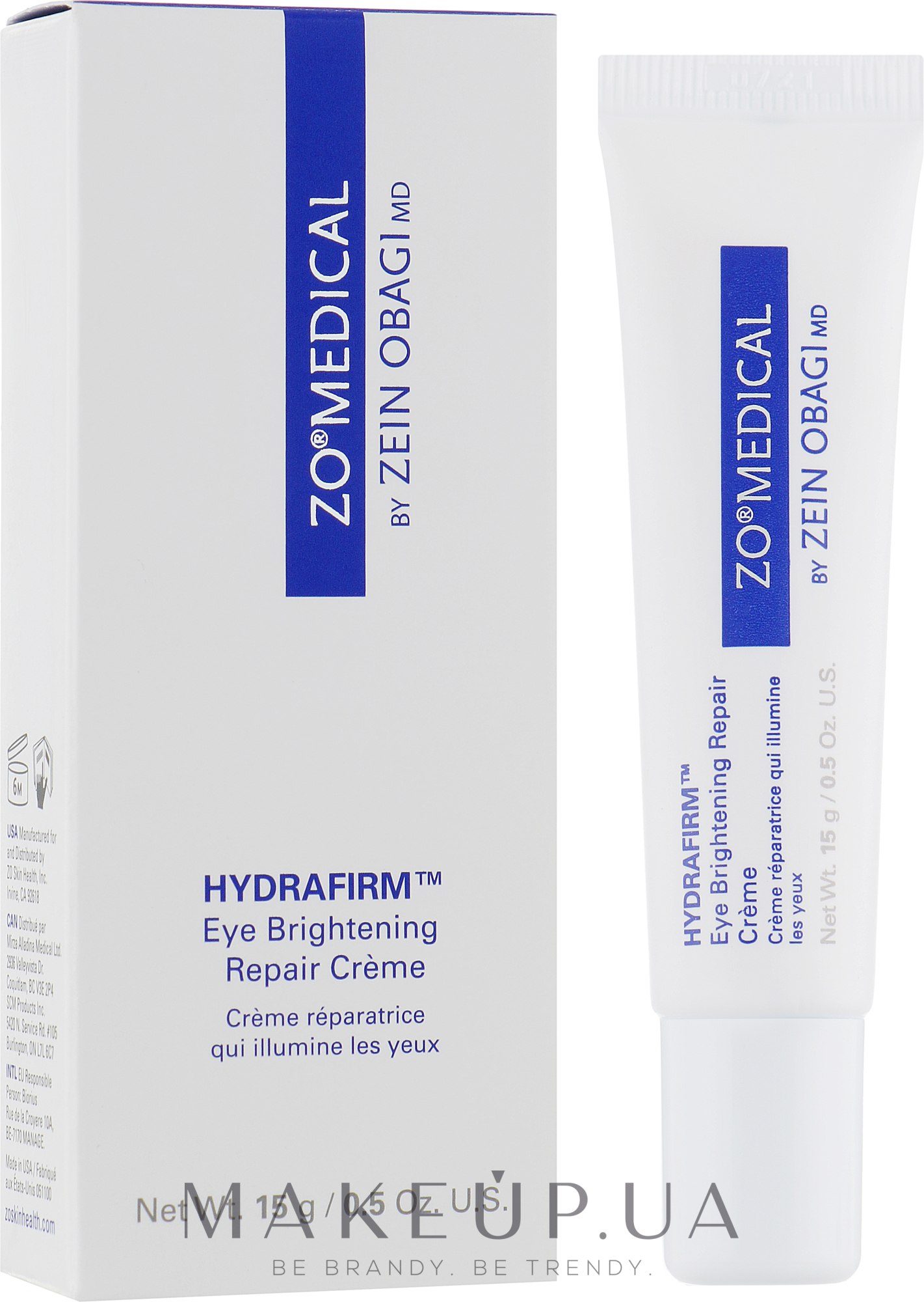 Крем осветляющий для контура глаз - Zein Obagi Eye Brightening Cream — фото 15g