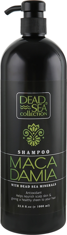 Шампунь з мінералами Мертвого моря та олією макадамії - Dead Sea Collection Macadamia Mineral Shampoo