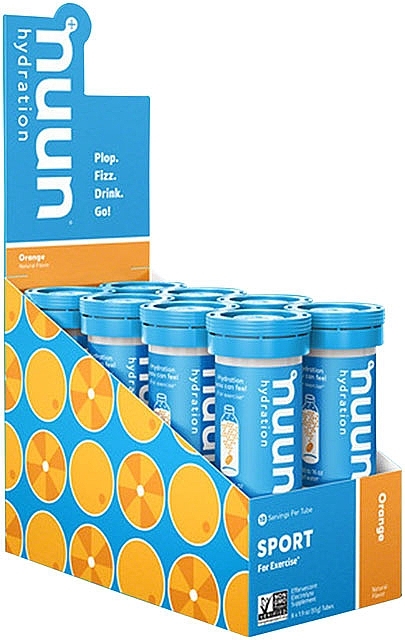 Електролітний напій, апельсин - Nuun Sport Hydration Orange — фото N3