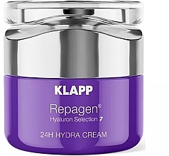 Гидрокрем "Репаген Гиалурон Селекция 7" - Klapp Repagen Hyaluron Selection 7 24 Hydra Cream — фото N1
