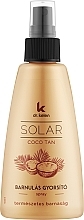 Спрей-прискорювач засмаги для тіла - Dr.Kelen Solar Coco Tan — фото N1