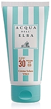 Духи, Парфюмерия, косметика Крем для лица - Acqua Dell'Elba Face Sun Cream SPF 30