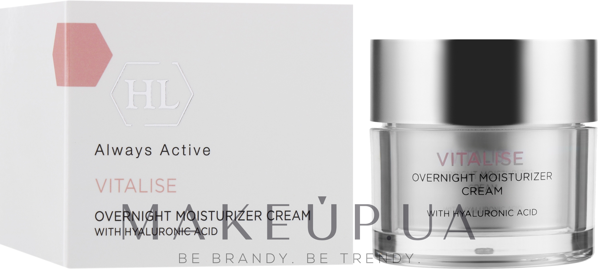 Нічний живильний крем для обличчя - Holy Land Cosmetics Vitalise Overnight Moisturizer Cream — фото 50ml