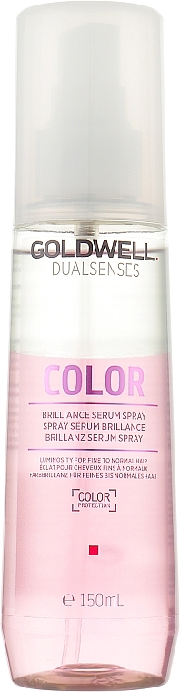 Сироватка-спрей для блиску фарбованого волосся - Goldwell Dualsenses Color Serum — фото N1