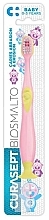 Парфумерія, косметика Дитяча зубна щітка, 0-3 роки, рожева - Curaprox Curasept Biosmalto Baby Toothbrush