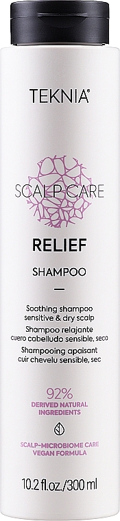 Мицеллярный шампунь для чувствительной и сухой кожи головы - Lakme Teknia Scalp Care Relief Shampoo