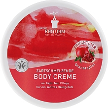 Парфумерія, косметика Крем для тіла "Гранат" - Bioturm Pomegranate Body Cream