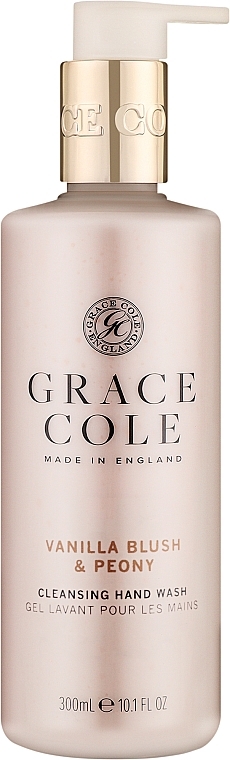 Рідке мило для рук - Grace Cole Boutique Vanilla Blush & Peony Cleansing Hand Wash — фото N1