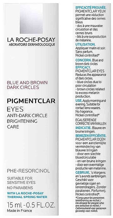 Крем для шкіри навколо очей - La Roche-Posay Pigmentclar Eye Cream for Dark Circles — фото N3