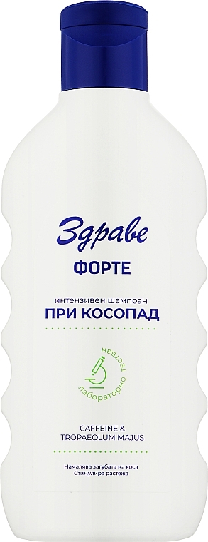 Шампунь від випадання волосся - Zdrave Forte Shampoo — фото N1