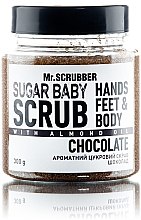 Цукровий скраб для тіла  "Chocolate" - Mr.Scrubber Shugar Baby Hands Feet & Body Scrub — фото N1