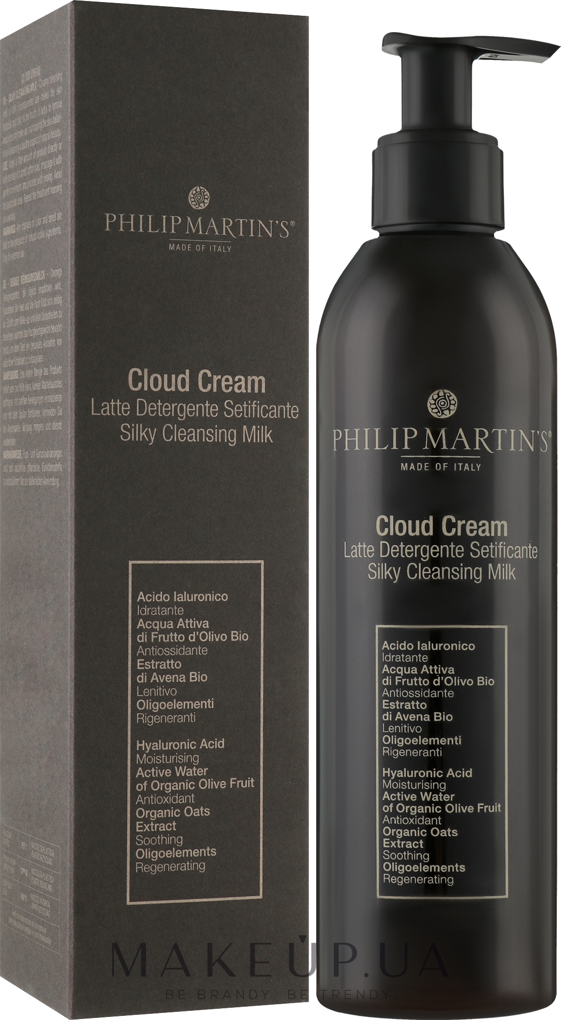 Очищувальний крем-молочко для всіх типів шкіри - Philip Martin's Cloud Cream Silky Cleansing Milk — фото 250ml