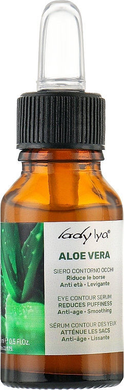 Сыворотка для век против отеков с алоэ вера - Lady Lya Serum Aloe Vera — фото N1