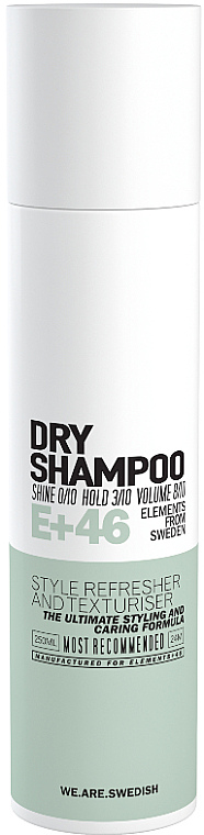 Сухий шампунь для волосся - E+46 Dry Shampoo — фото N1