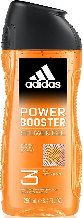 Гель для душу 3 в 1 - Adidas Adidas Power Booster Shower Gel 3-In-1 — фото N1