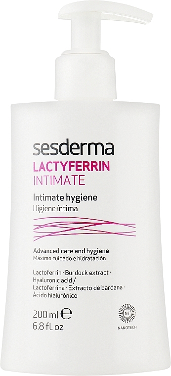Гель для інтимної гігієни - SesDerma Laboratories Lactyferrin Intimate — фото N1